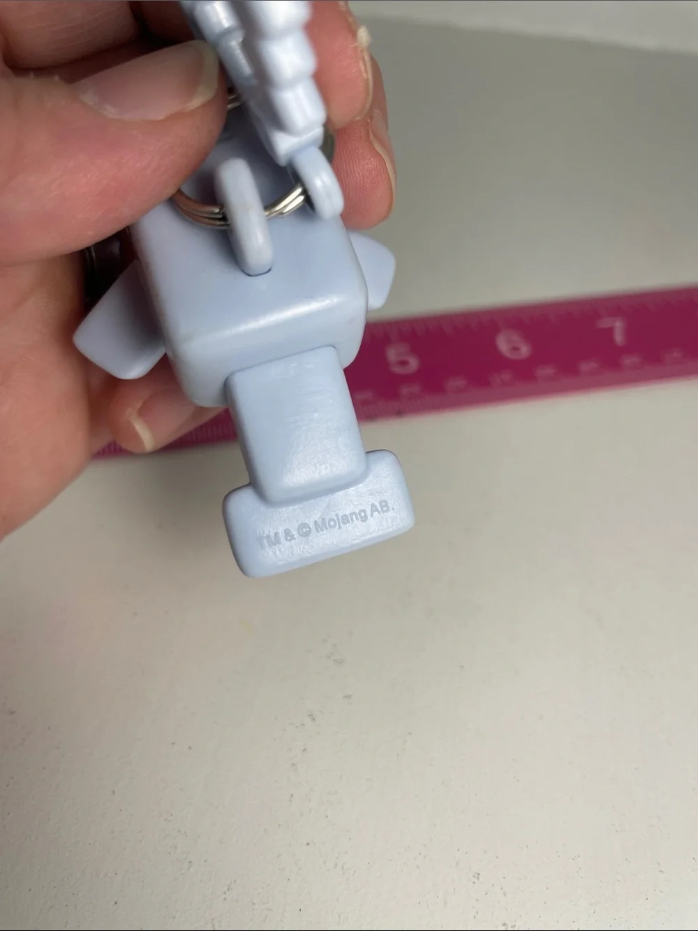 Minecraft Dolphin Bag Clip Keychain Accessory